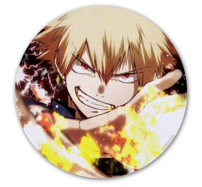 Коврик для мышки круглый Boku no Hero Academia Katsuki 