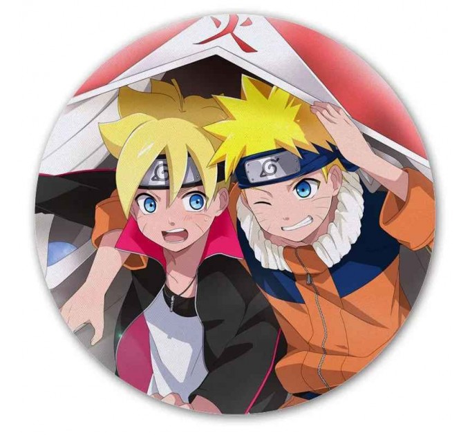 Коврик для мышки круглый Boruto & Naruto Uzumaki Child 