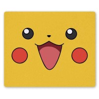 Коврик для мышки прямоугольный Pokemon Pikachu face