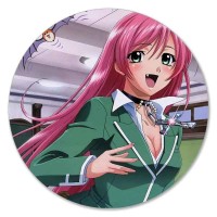 Коврик для мышки круглый Rosario+Vampire 