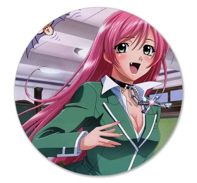 Коврик для мышки круглый Rosario+Vampire 	 