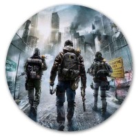 Коврик для мышки круглый Tom Clancy's The Division - Agents in New York