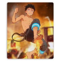 Коврик для мышки прямоугольный Fire Force Shinra Kusakabe