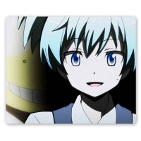 Коврик для мышки прямоугольный Assassination Classroom - Nagisa Shiota и Koro-sensei