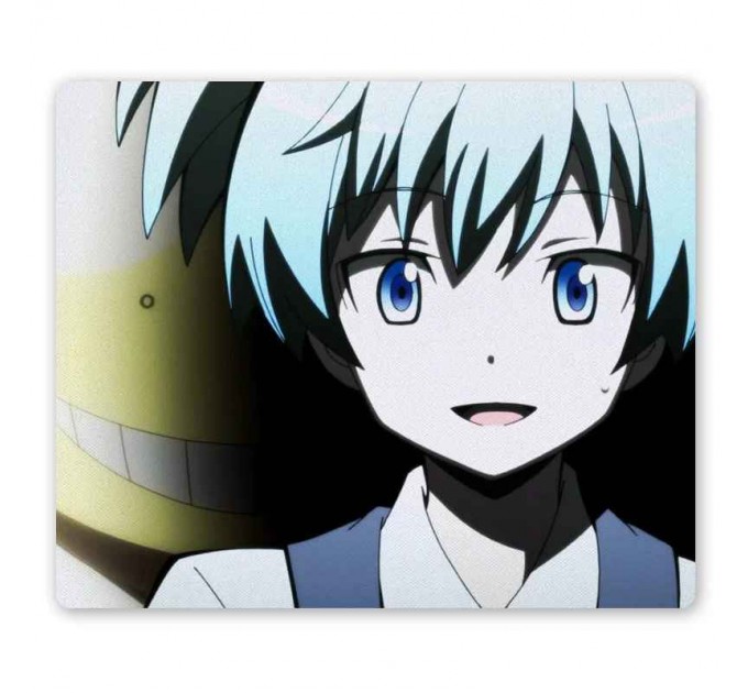 Коврик для мышки прямоугольный Assassination Classroom - Nagisa Shiota и Koro-sensei 