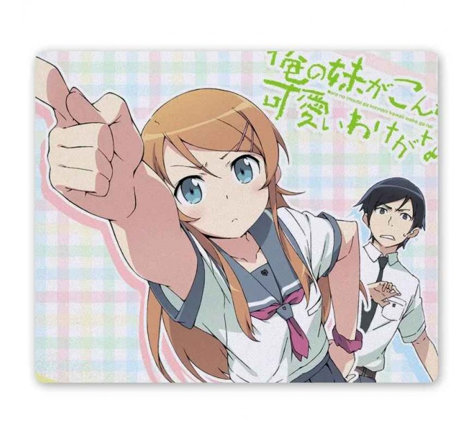 Коврик для мышки OreImo - Кирино и Кёсукэ Косака 