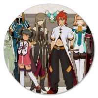 Коврик для мышки круглый Tales of the Abyss 