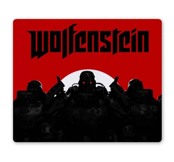 Коврик для мышки прямоугольный Wolfenstein - Soldiers 