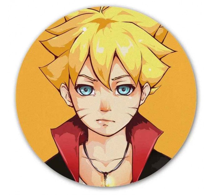 Коврик для мышки круглый Boruto Uzumaki 