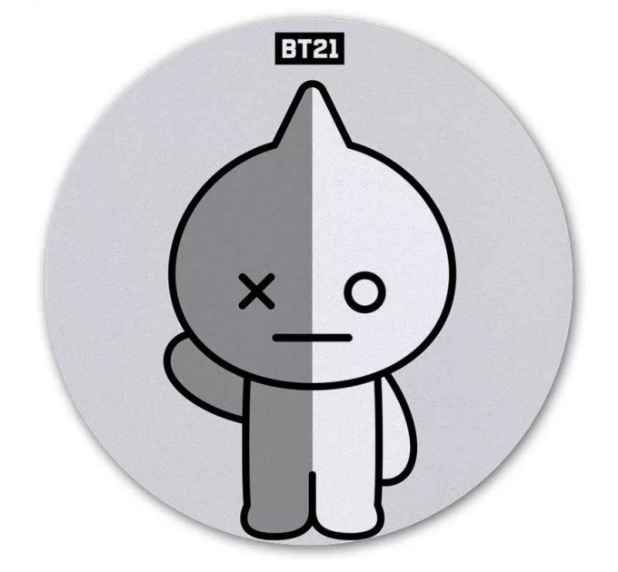 Коврик для мышки круглый BT21 - VAN 