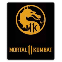 Коврик для мышки прямоугольный Mortal Kombat  Logo