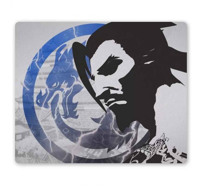 Коврик для мышки прямоугольный Overwatch - Hanzo Shimada 