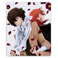 Коврик для мышки прямоугольный Bungou Stray Dogs Osamu Dazai and Chuuya Nakahara