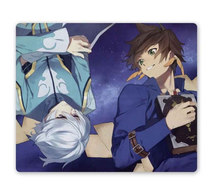 Коврик для мышки прямоугольный Tales of Zestiria Sorey, Mikleo 