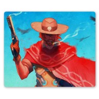 Коврик для мышки прямоугольный Overwatch - McCree