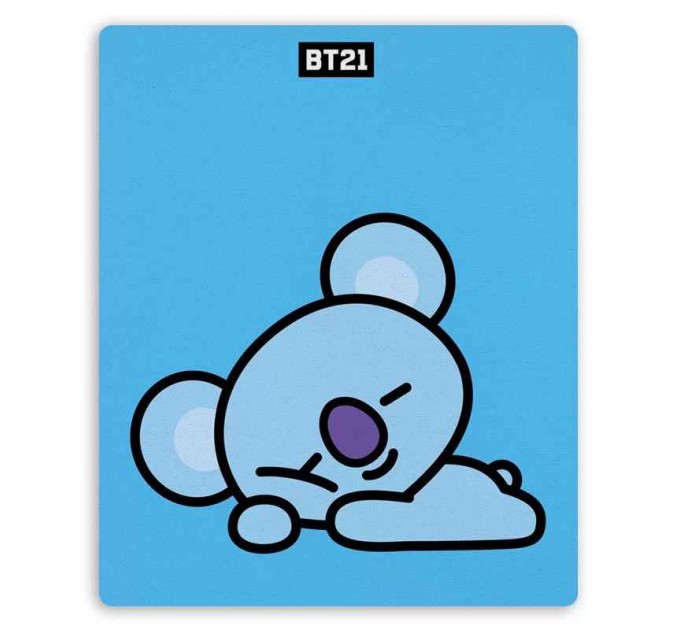 Коврик для мышки прямоугольный BT21 - KOYA 