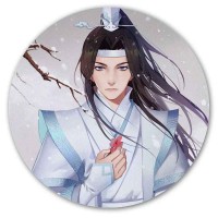 Коврик для мышки круглый Mo Dao Zu Shi - Lan WangJi