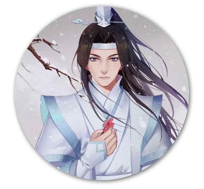 Коврик для мышки круглый Mo Dao Zu Shi - Lan WangJi 