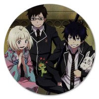 Коврик для мышки круглый Ao no Exorcist