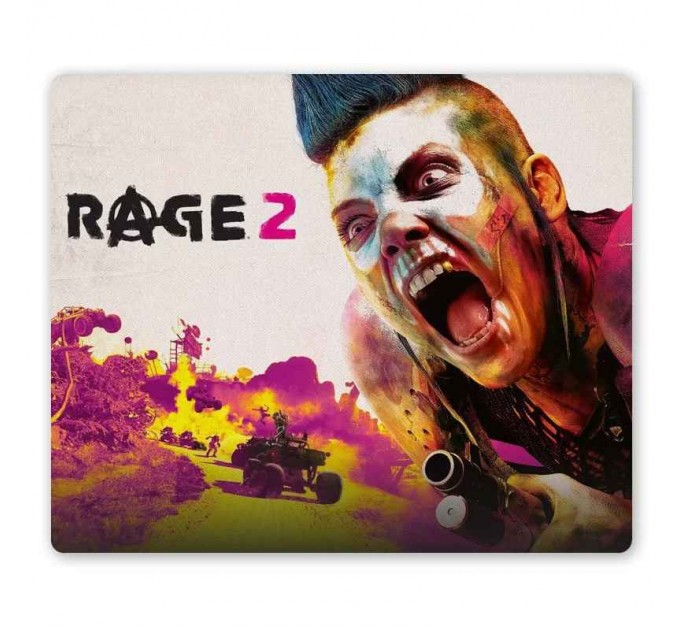 Коврик для мышки прямоугольный по игре Rage 2 