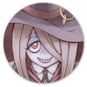 Коврик для мышки круглый Little Witch Academia Sucy Manbavaran 