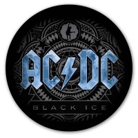 Коврик для мышки круглый AC/DC Black Ice