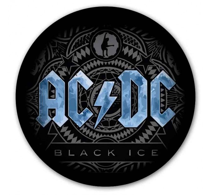 Коврик для мышки круглый AC/DC Black Ice 