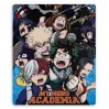 Коврик для мышки прямоугольный с персонажами аниме My Hero Academia 