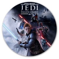 Коврик для мышки круглый Star Wars Jedi: Fallen Order Cal Kestis