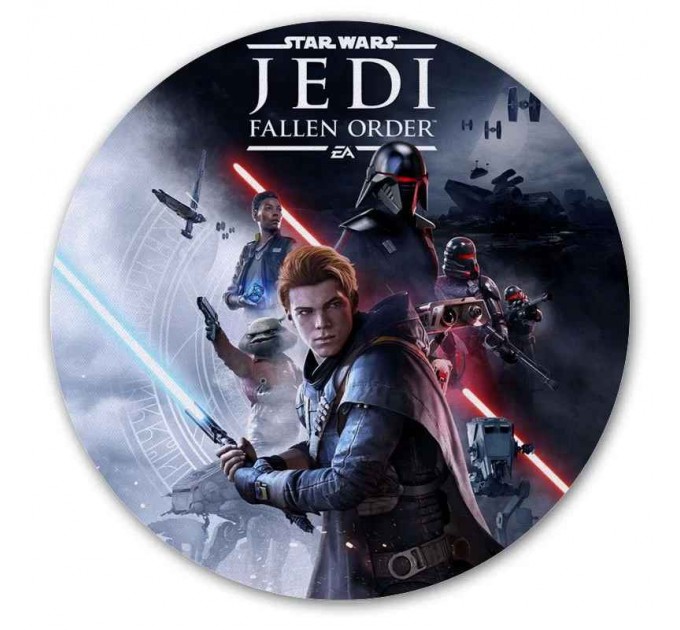 Коврик для мышки круглый Star Wars Jedi: Fallen Order Cal Kestis 