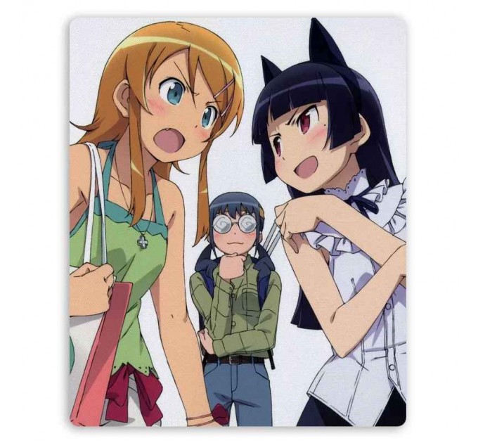 Коврик для мышки прямоугольный OreImo - Кирино, Рури и Саори 