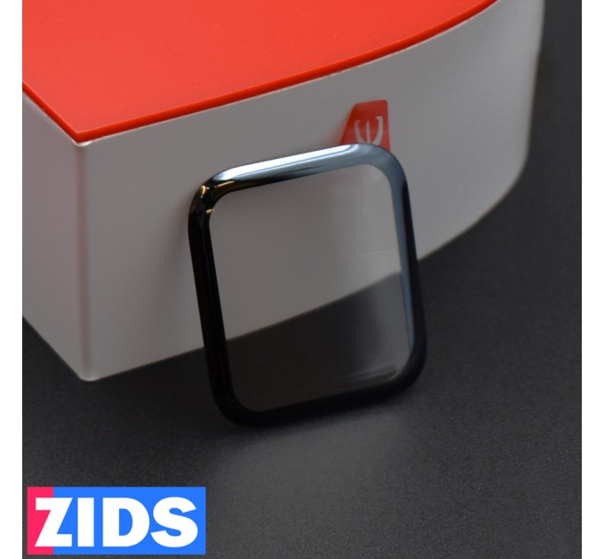 Защитное 3D стекло для Apple Watch 44 мм черное
