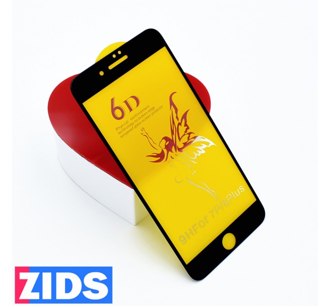 Защитное 3D стекло для iPhone 7 Plus/8 Plus черное