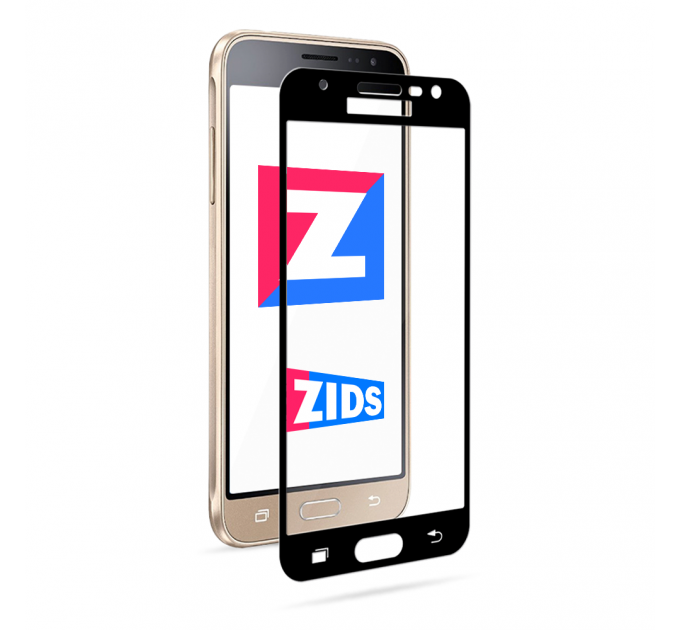 Защитное 3D стекло для Samsung Galaxy J3 2016 черное