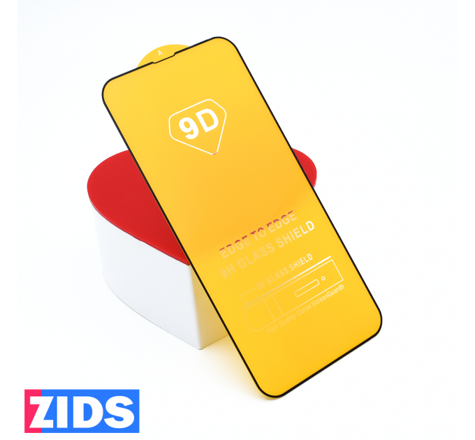 Защитное 3D стекло PREMIUM для iPhone 13 Pro Max черное