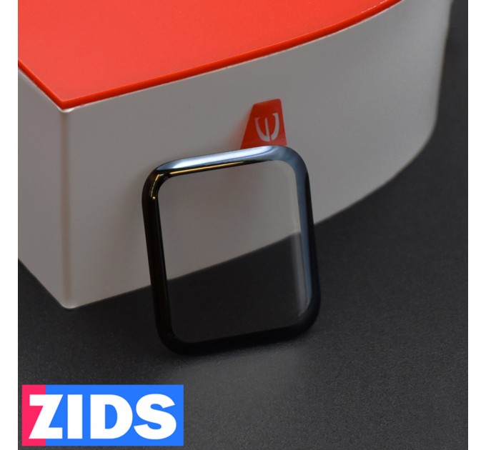 Защитное 3D стекло для Apple Watch 40 мм черное