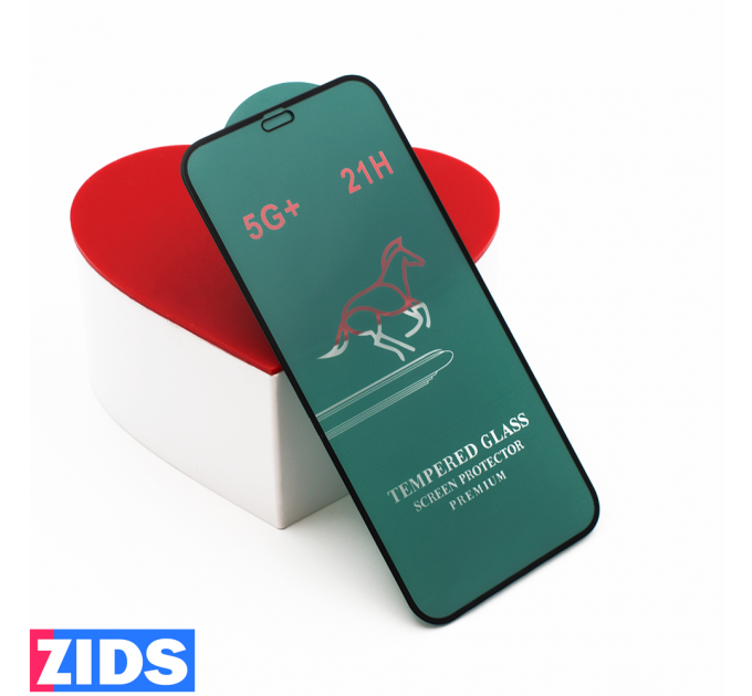 Защитное 3D стекло для iPhone 12 mini черное