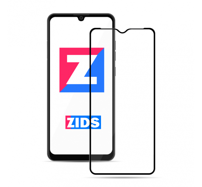 Защитное 3D стекло для ZTE Blade V2020 Smart черное