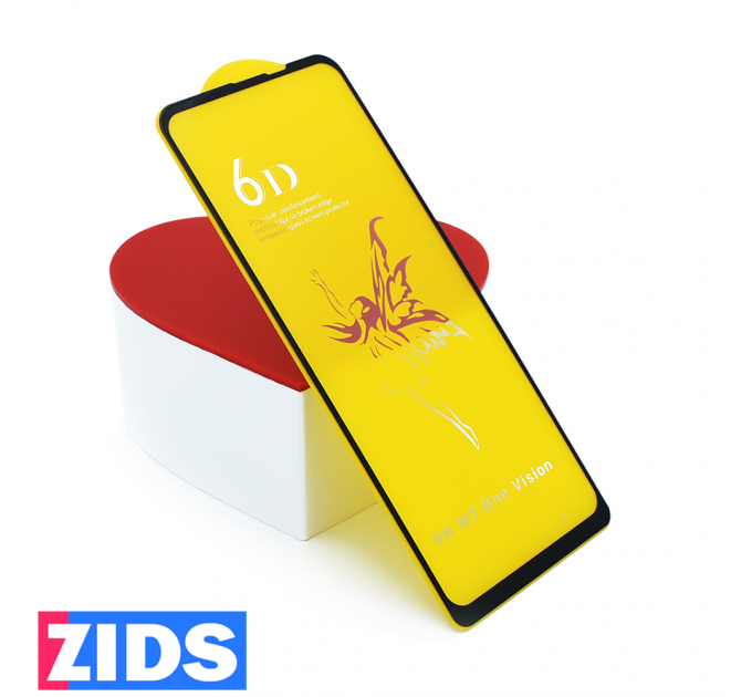Защитное 3D стекло для Huawei P40 черное
