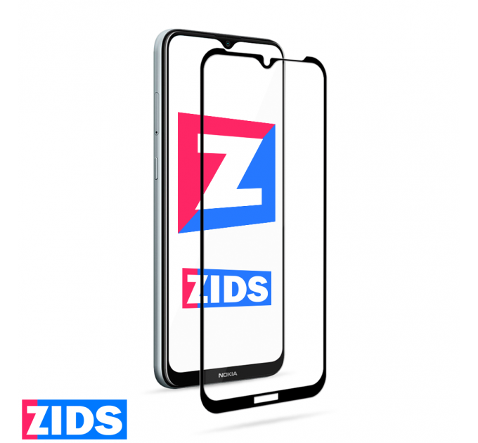 Защитное 3D стекло для Nokia G20 черное