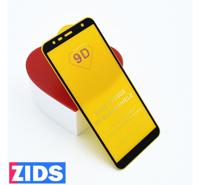 Защитное 3D стекло для Samsung Galaxy A7 2018 черное