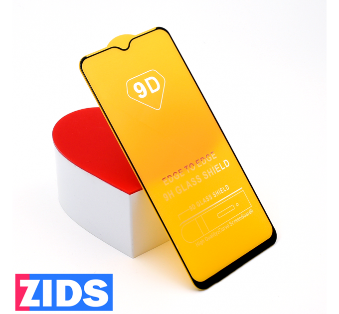 Защитное 3D стекло PREMIUM для Vivo Y19 черное
