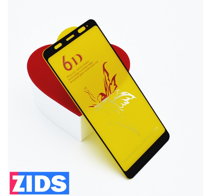 Защитное 3D стекло для Xiaomi Redmi Note 5/5 Pro черное