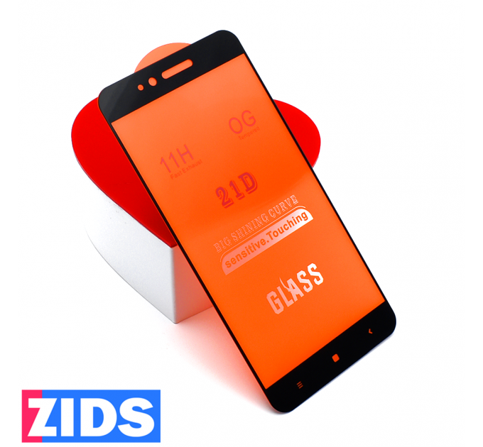 Защитное 3D стекло для Xiaomi Redmi Note 5A/5A Prime черное