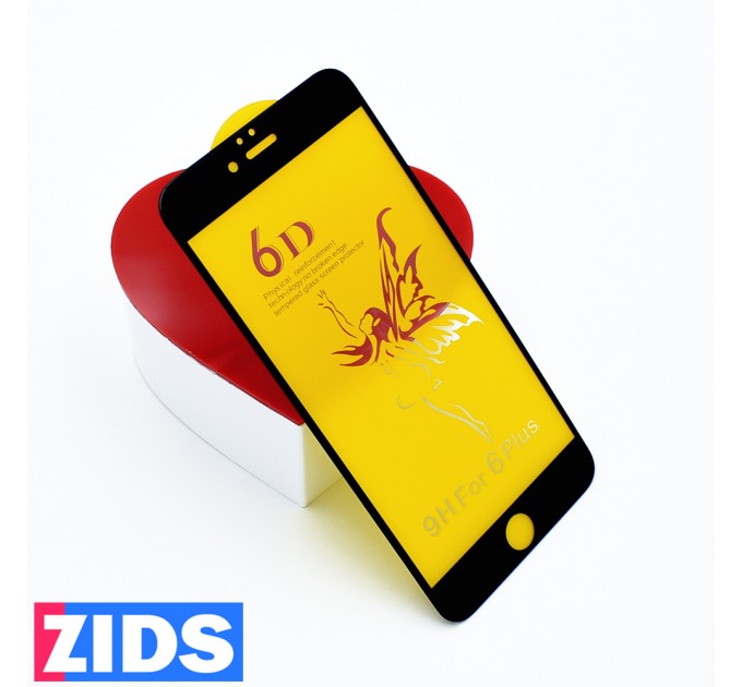Защитное 3D стекло для iPhone 6 Plus/6S Plus черное