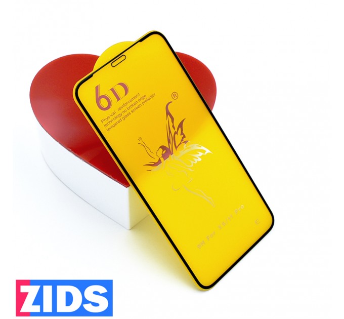 Защитное 3D стекло PREMIUM для iPhone X/XS/11 Pro черное