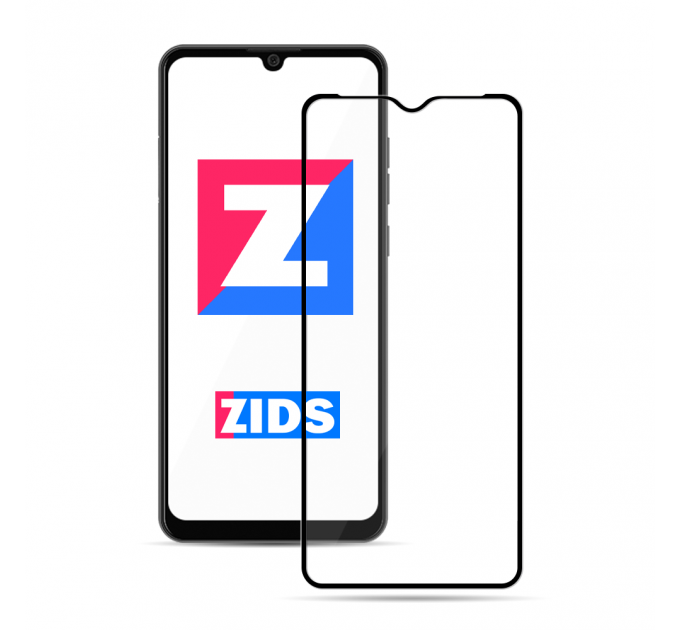 Защитное 3D стекло для ZTE Blade A7 (2020) черное