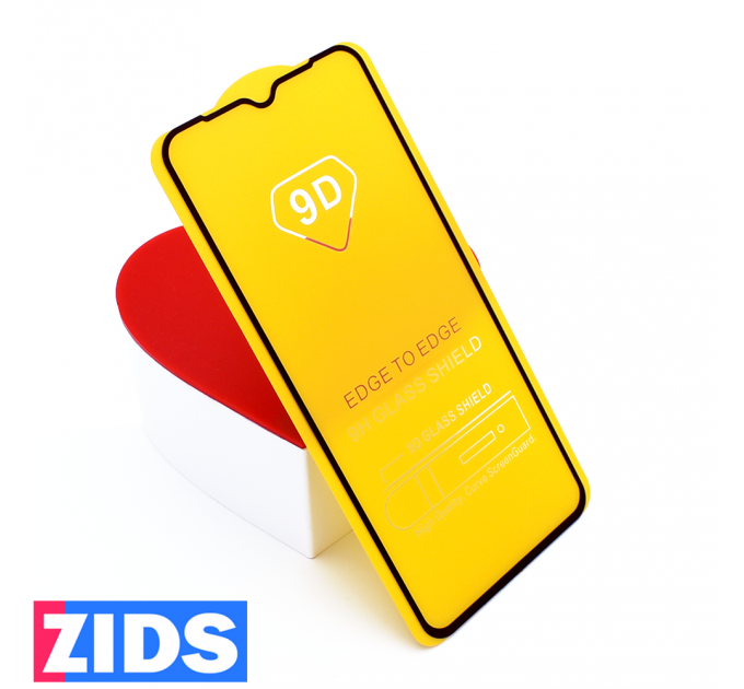 Защитное 3D стекло для Samsung Galaxy A20s черное