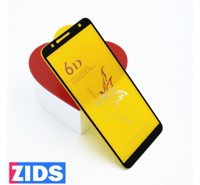 Защитное 3D стекло для Samsung Galaxy J4 Plus 2018 черное