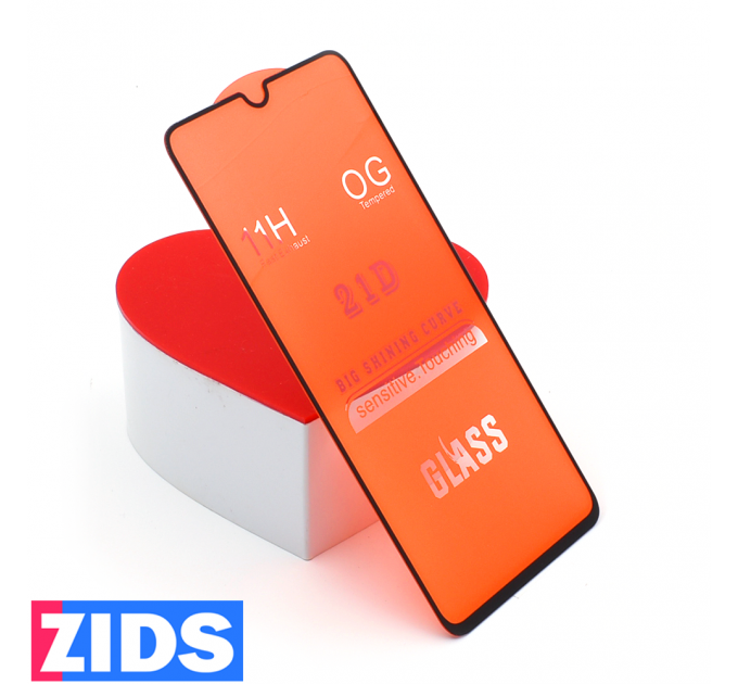 Защитное 3D стекло PREMIUM для Samsung Galaxy A02 черное
